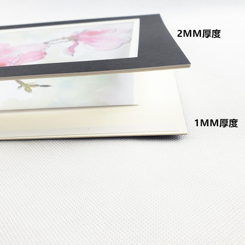 加厚儿童彩色卡纸相框裱画框挂墙画框纸画框翻页
