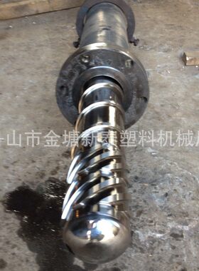 诚信厂家精工制造高产量全回收高低压PE150管材挤出机料筒螺杆