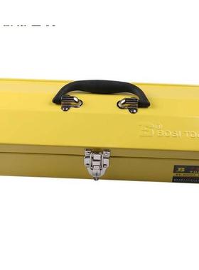 波斯工具手提式工具箱铁箱工具箱410x160x95mmBS522410