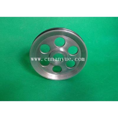供应全槽储线轮120-a铝合金储线轮-喷瓷成全导向轮
