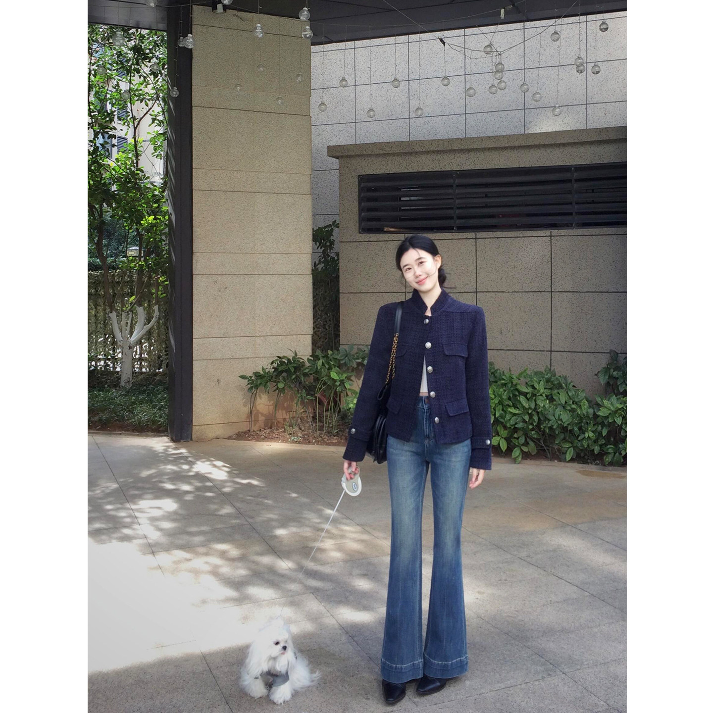 高级感小香风设计感单排扣立领长袖外套女2026春季新款减龄感上衣,女装/女士精品,短外套,淘宝优惠券,粉丝福利购,淘宝优惠卷