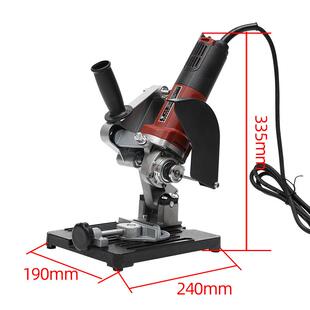 多功能角磨机支架角磨机变切割机万用支架铸铁底角磨机支架