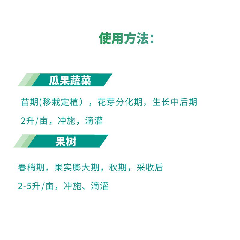 富美实根罗含腐殖酸水溶肥料冲施肥叶面肥生根液新型肥料升