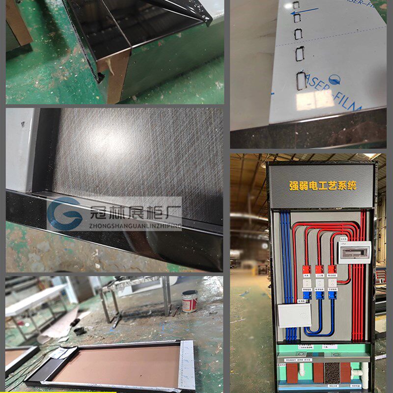 装修公司工艺展柜水电施工材料展示架家装工装模块工程工艺展厅柜