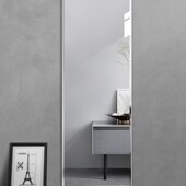 伯仑无框穿衣镜客厅玄关卧室全身镜子自粘贴墙壁挂试衣镜定制