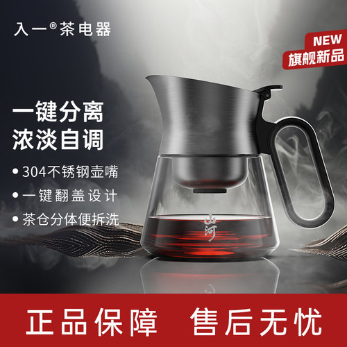 入一山河飘逸壶飘逸杯泡茶壶端茶水分离杯