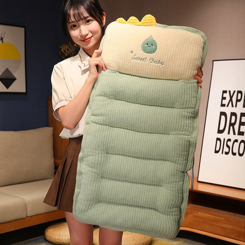 加厚办公室坐垫屁垫椅子垫靠背一体护腰垫学生教室宿舍座垫久坐冬