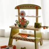 木制过家家儿童工具台仿真益智螺母拆卸拧螺丝男孩女孩
