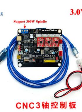 CNC显示屏控制器GRBL0.91.1USB端口雕刻机3轴控制板一键脱机