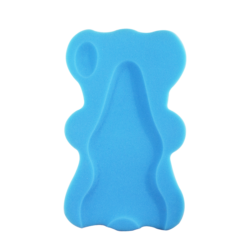 洗澡海绵浴垫婴儿沐浴海绵垫子防滑可坐躺新生的儿宝宝洗澡神器