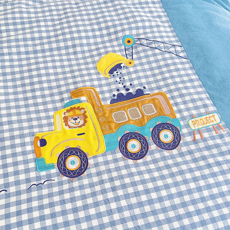 A类纯棉幼儿园被子三件套全棉儿童宝宝被套床褥子六七件套入园夏,婴童用品,婴童床品套件,淘宝优惠券,粉丝福利购,淘宝优惠卷