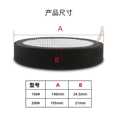 邑术160双向动力墙式进风排风通风器新风系统净化PM2.5过滤芯F8