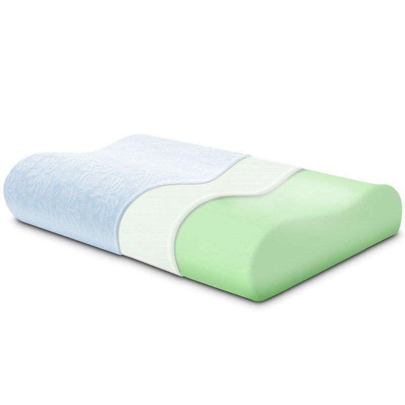 老年人枕头护颈椎助睡眠家用记忆棉枕芯颈椎枕修复睡觉专用护颈枕