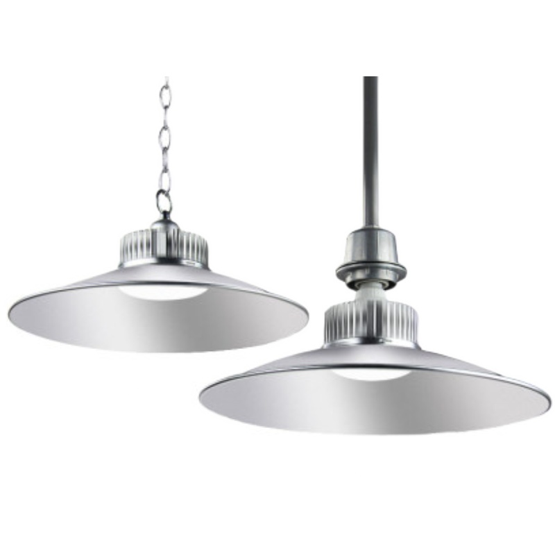 超亮鳍片led工矿灯厂房吊灯工厂车间照明仓库50W飞碟灯泡球泡