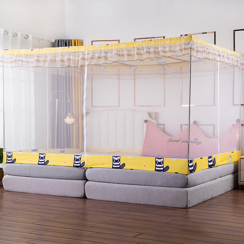 豪华凉席蚊帐订制尺寸定做床围栏加大拼接床母子全封闭拉链式家用,床上用品,蚊帐,淘宝优惠券,粉丝福利购,淘宝优惠卷