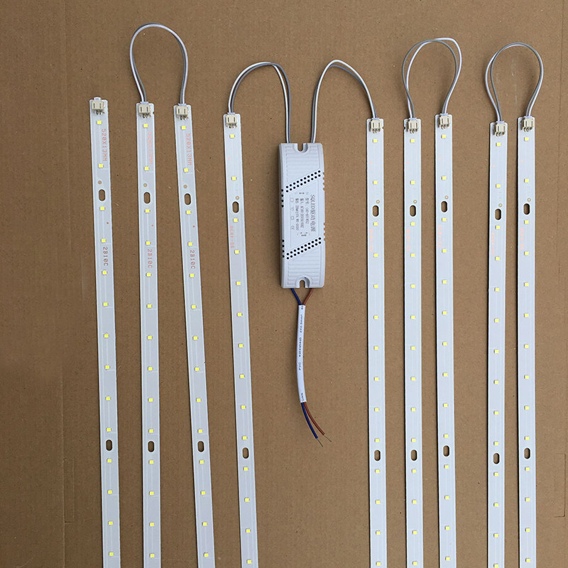 led吸顶灯灯芯改造灯板长条方形光源长方形灯珠贴片替换灯板52cm,家装灯饰光源,LED球泡灯,淘宝优惠券,粉丝福利购,淘宝优惠卷