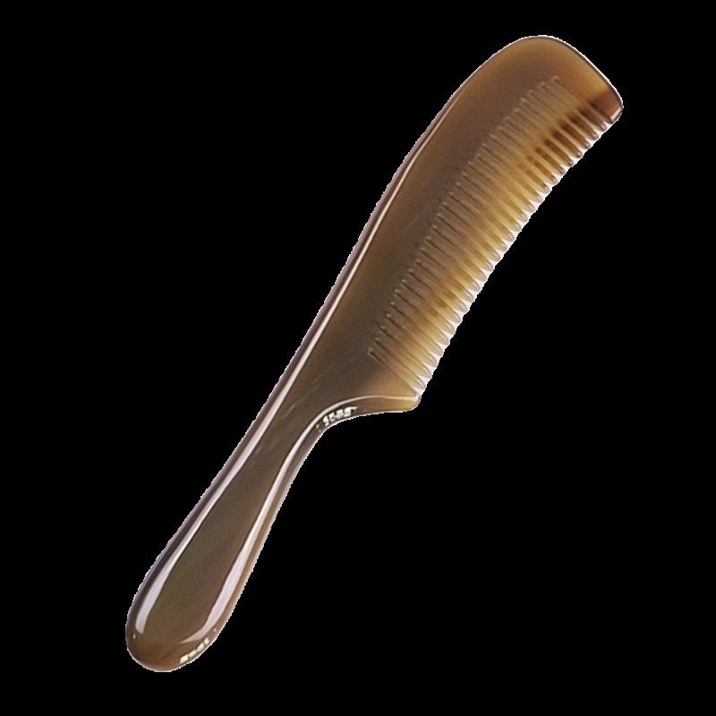 天然大号加厚牦牛角梳子 男士女士短发按摩头皮 保健经络防脱护发