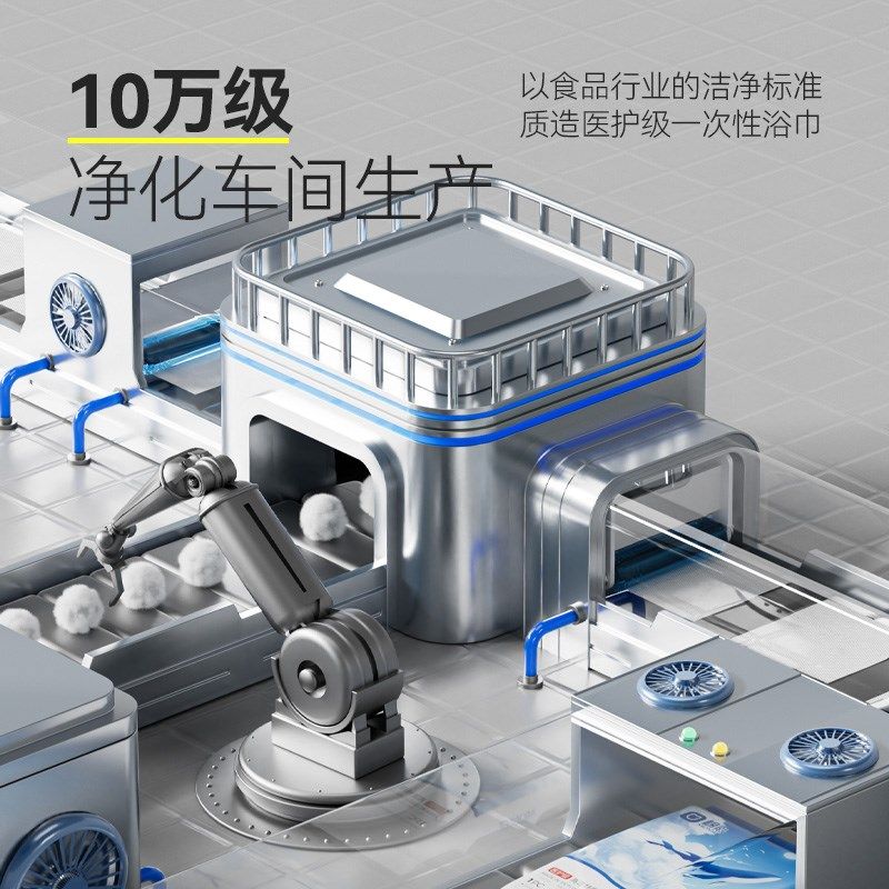 【医护级旅行浴巾2条】棉熙高定特厚100g一次性浴巾加大酒店母婴,居家布艺,一次性浴巾,淘宝优惠券,粉丝福利购,淘宝优惠卷