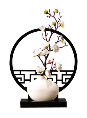 新中式中国风禅意复古摆设家居客厅创意玄关书柜酒柜装饰品小摆件