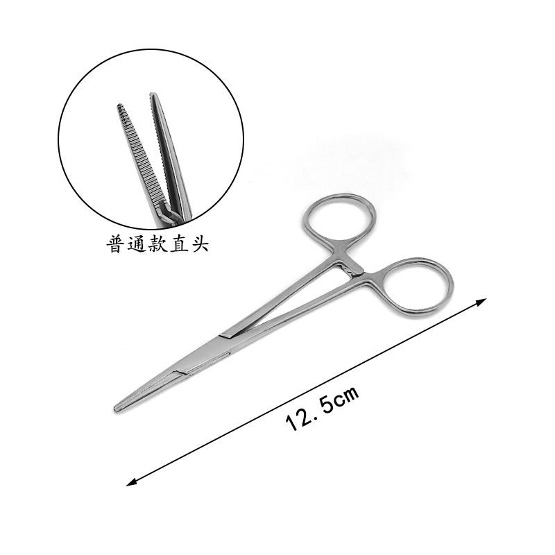 不锈钢修脚拔甲钳甲沟专用镊子夹嵌甲钳剪指甲拔甲器拔火罐摘钩钳