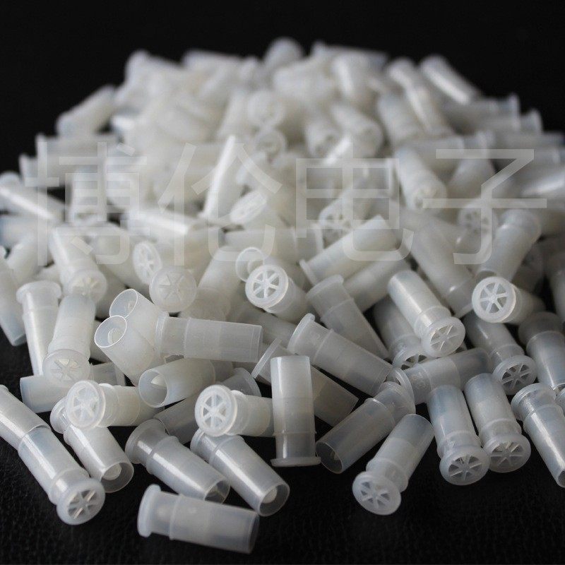 包邮 塑料双头响哨子 玩具安装固定大中小号装配发声哨一百个包邮