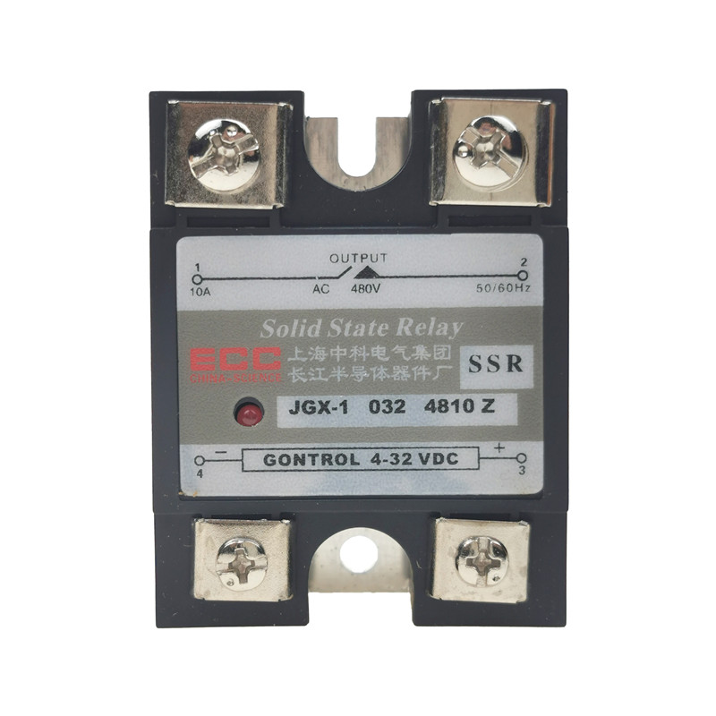 单相固态继电器JGX-1 D4825/D4840/D4860/D4880 SSR直流控交流40A