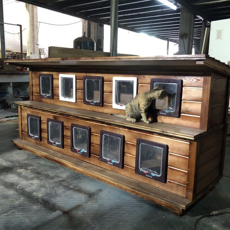 流浪猫屋户外室外猫窝防腐木四季通用房子型猫屋冬天保暖流浪猫窝,宠物/宠物食品及用品,猫笼子/猫别墅,淘宝优惠券,粉丝福利购,淘宝优惠卷