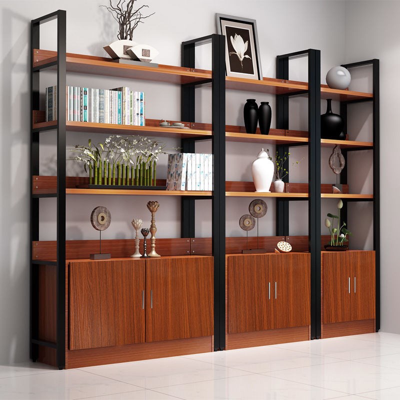 货柜货架展示柜超市展架书架落地陈列柜饰品化妆品架收纳柜置物架