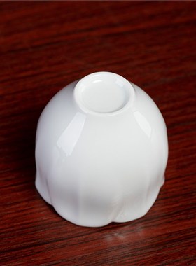 莲花供水杯陶瓷菩萨圣水杯观音佛像净水杯佛前供杯贡杯供水的杯子