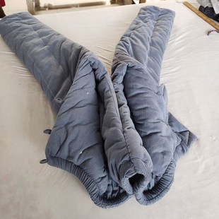 冬季 全棉花手工保暖卧床轮椅瘫痪病人前开裆定做 老人开裆护理棉裤