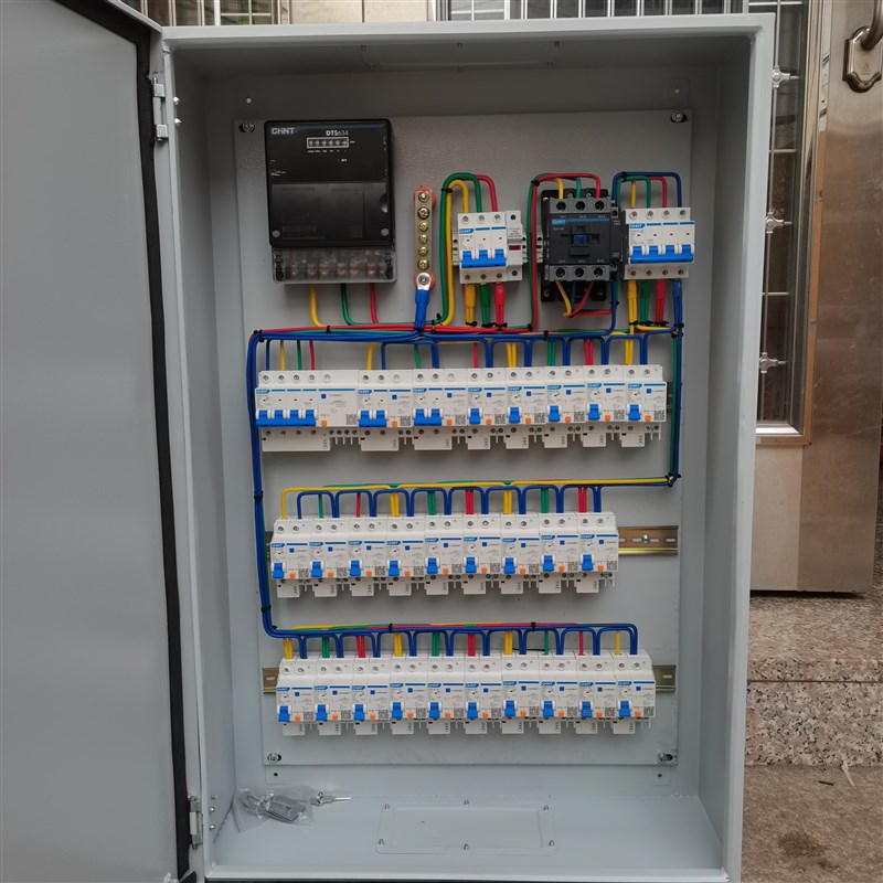 定制低压成套配电箱成品三相路灯工厂用控制电表明暗装室外开关柜