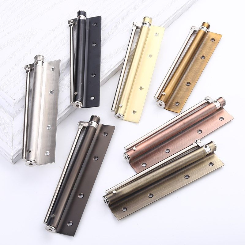 弹簧闭门器家用简易闭合器轻型随手自动关门回弹缓冲静音顺位器