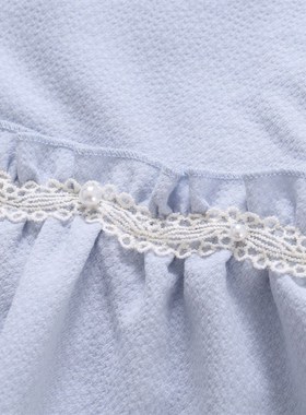 POKA童装2024春秋款无袖女童背心裙百搭童裙A字儿童公主连衣裙