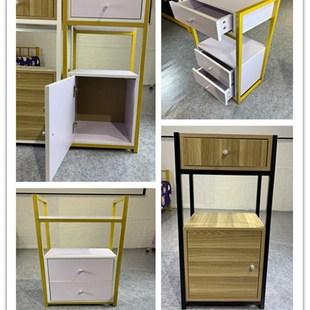 烤漆理发店发廊工具车工具柜美发店美容院用品小推车木制产品柜子