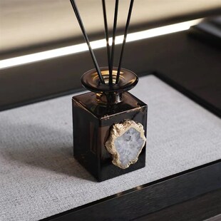 样板间香薰香氛托盘摆件酒店浴室饰品搭配套装洗手台面乳液瓶组合