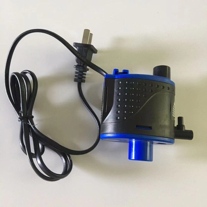 海斯宝鱼缸潜水泵SP-JP-460三合一抽水增氧循环过滤蓝色款仅机身