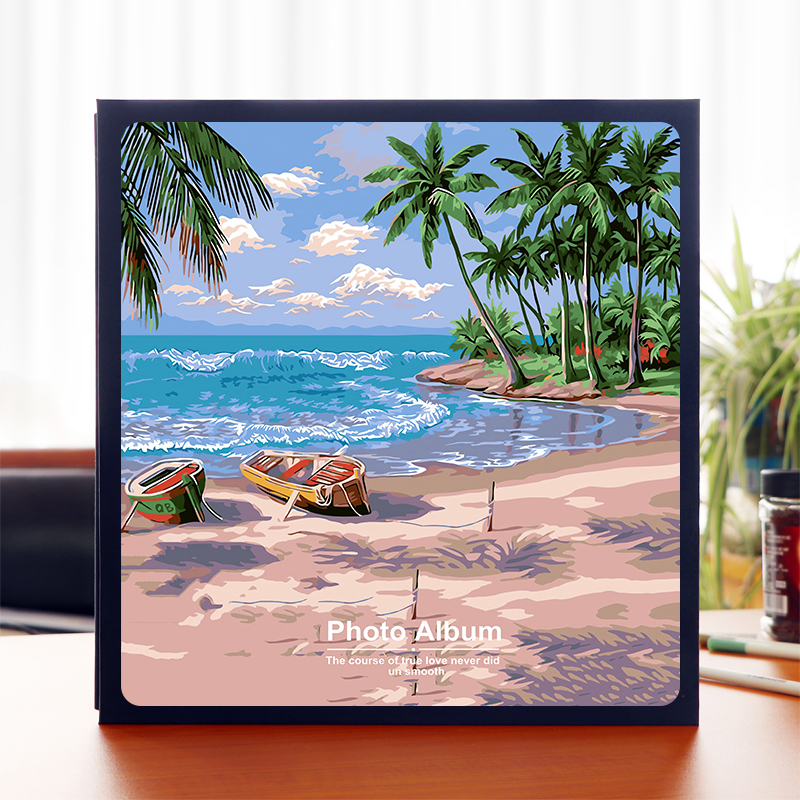 相册本纪念册大容量家庭版5寸6寸7照片影集成长记录册收纳册相薄