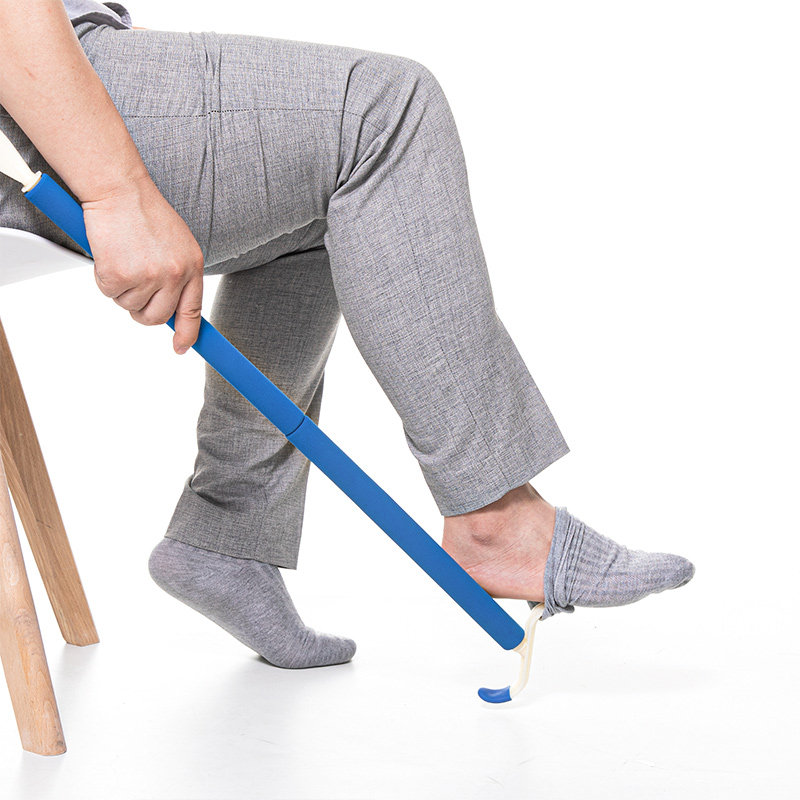 老人孕妇残疾人穿衣穿鞋辅助杆脱袜器家用拼接超长鞋拔子提鞋神器,居家日用,鞋拔,淘宝优惠券,粉丝福利购,淘宝优惠卷