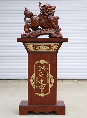 守业旺财招财纳福一对貔貅落地摆件办公室大厅装饰品招财皮丘开业