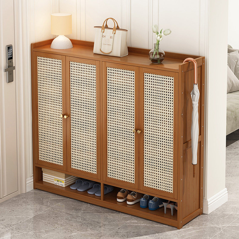 家用鞋柜进门入户隔断玄关柜大容量实木收纳储物柜有门防尘鞋架子,住宅家具,鞋柜,淘宝优惠券,粉丝福利购,淘宝优惠卷