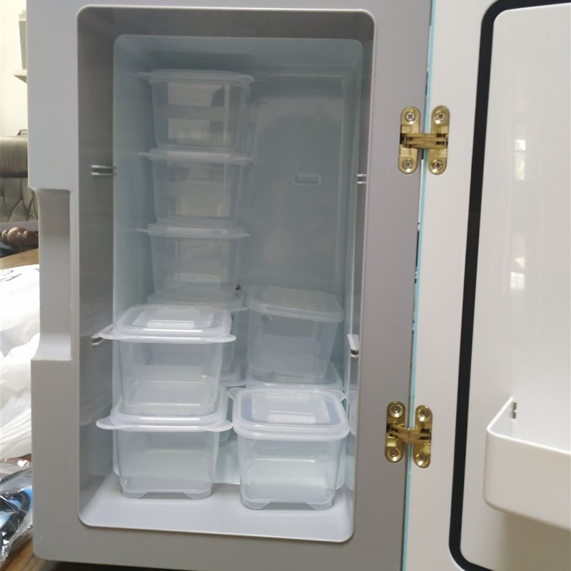 家用小型冷藏柜单门冷柜保鲜柜立式茶叶柜小冰箱食品留样柜带锁