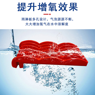 鱼缸过滤导流板雨淋分流板底滤板滤材抬高过滤板支撑板水族隔离板