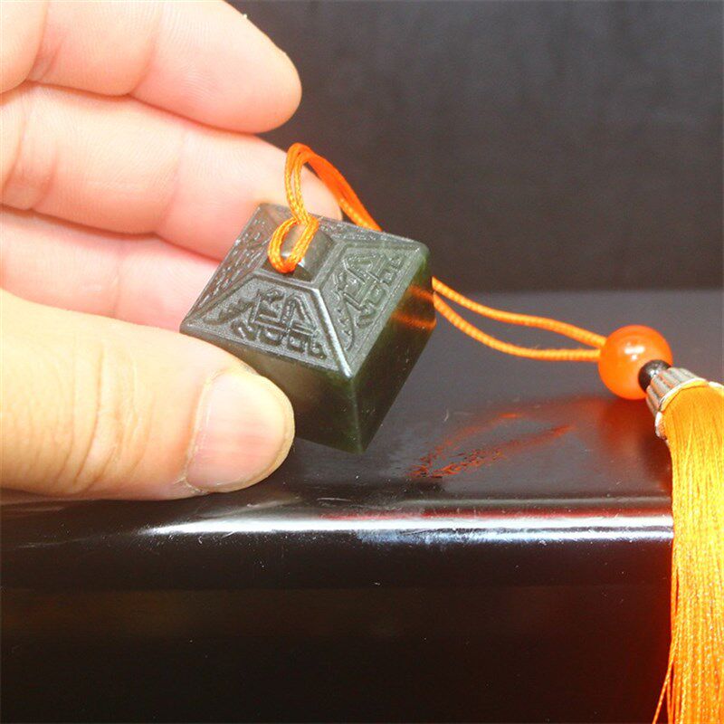 天然石墨绿冻石篆刻印章姓名印石料书法书画章寿山石刻字礼品收藏