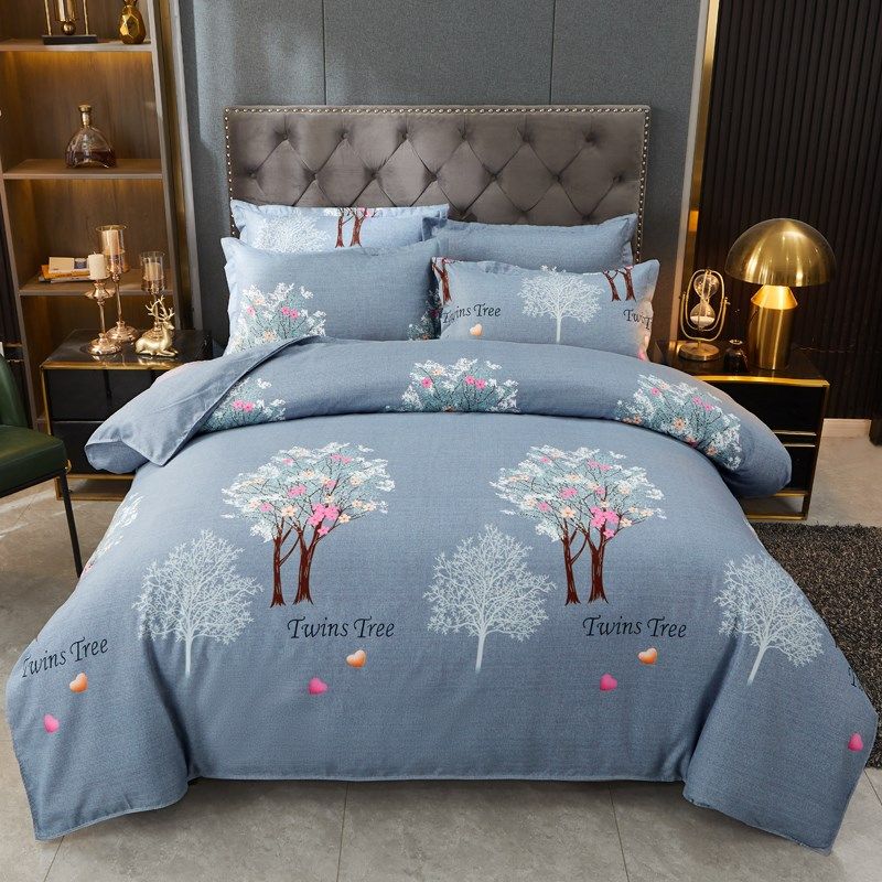 纯棉被套单件加厚全棉磨毛宿舍150x200x230cm单双人简约被罩1.8米,床上用品,被套,淘宝优惠券,粉丝福利购,淘宝优惠卷