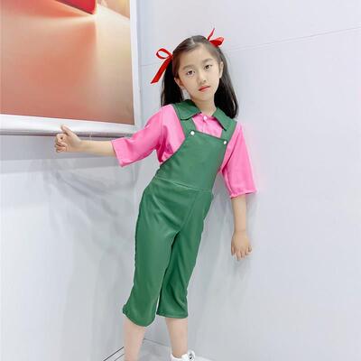 弄堂记忆演出服装儿童舞台话剧少儿背带裤表演小荷风采澎湖湾舞蹈