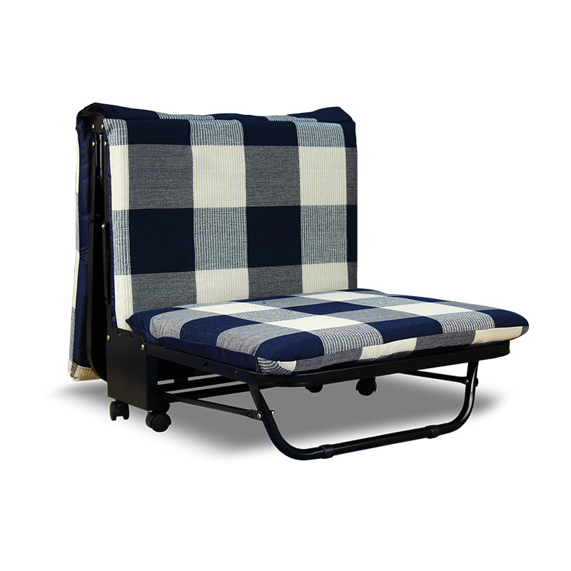 简易家用午睡床陪护床三折单人床加固办公室成人海绵床午休折叠床