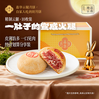 嘉华月饼云南特产云腿中秋礼盒装