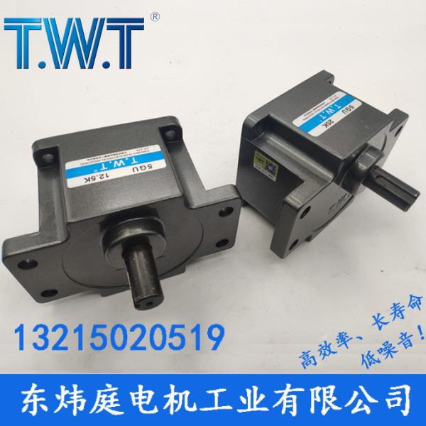 TWT电机 5GU3K-180K齿轮减速箱 5GU20K  5GU60K 台湾东炜庭电机