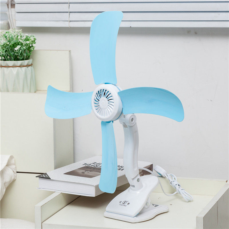 电风扇迷你学生宿舍床上小风扇寝室床头静音台式夹扇家用小型电扇