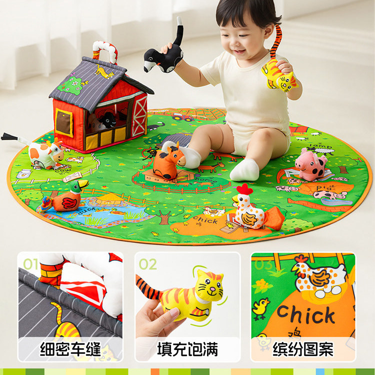 jollybaby婴儿游戏毯宝宝满月礼图片